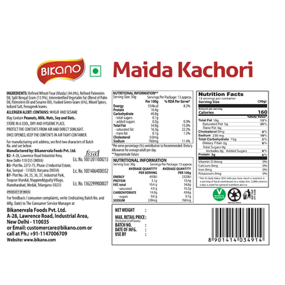Maida Kachori 400g