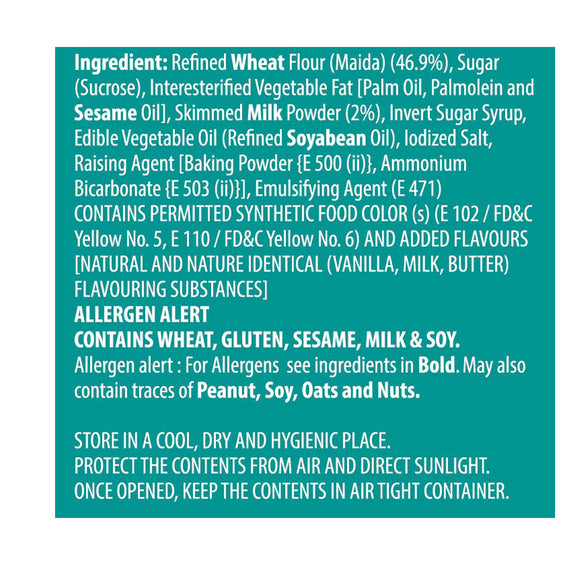 Premium Cookies Milk Butter