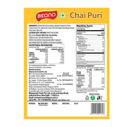 Bikano Chai Puri