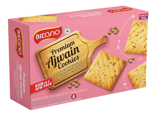 Baked Del Ajwain Cookies