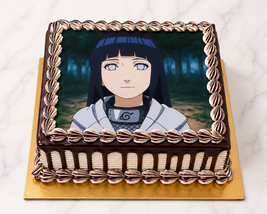 Anime Character Photo Cake