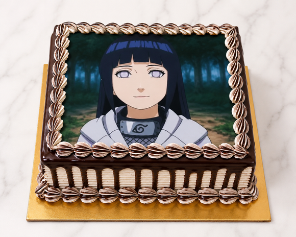 Anime Character Photo Cake