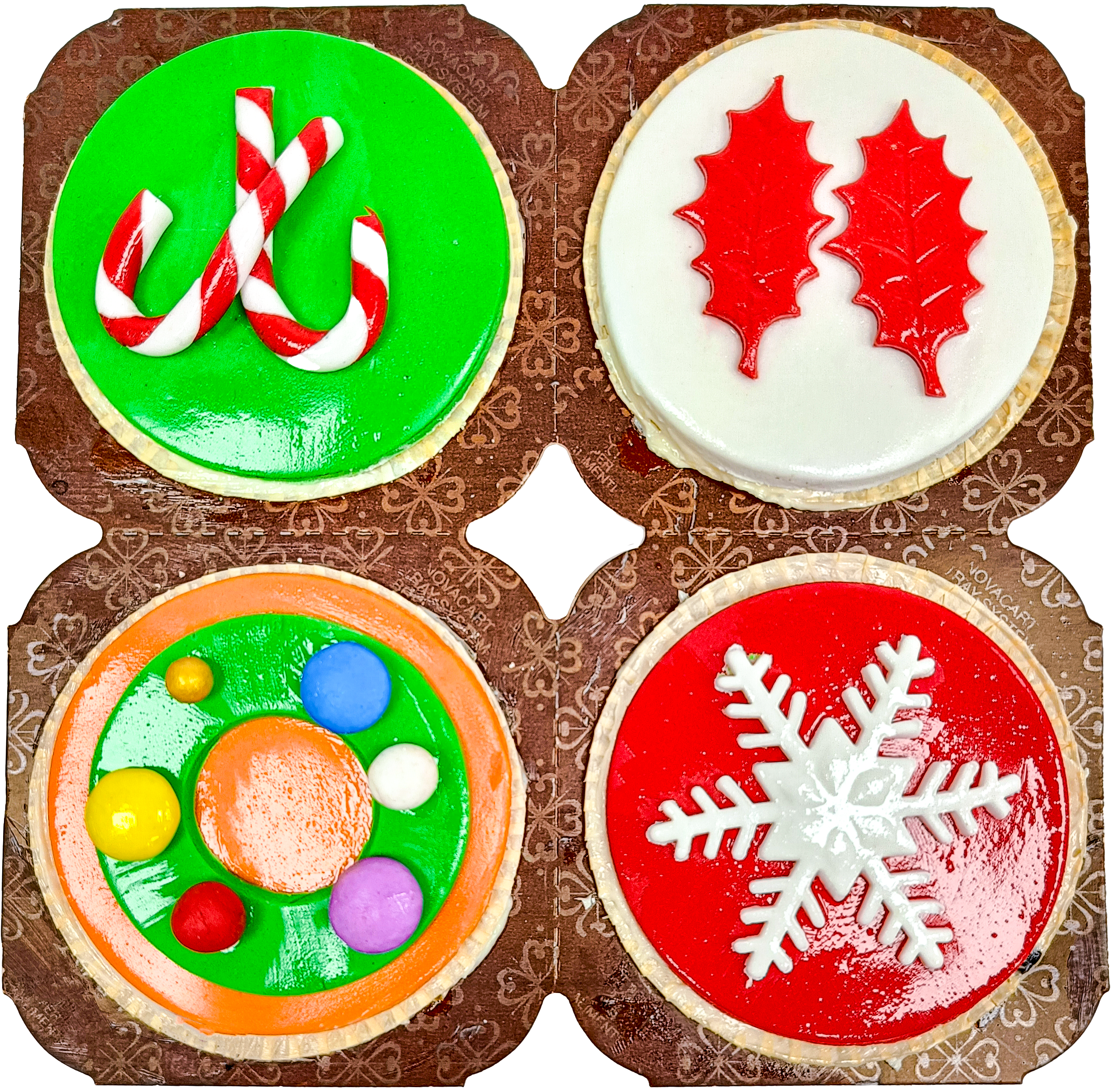 Assorted Christmas Muffin