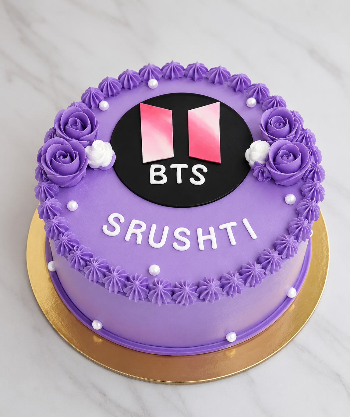 BTS Theme Cake