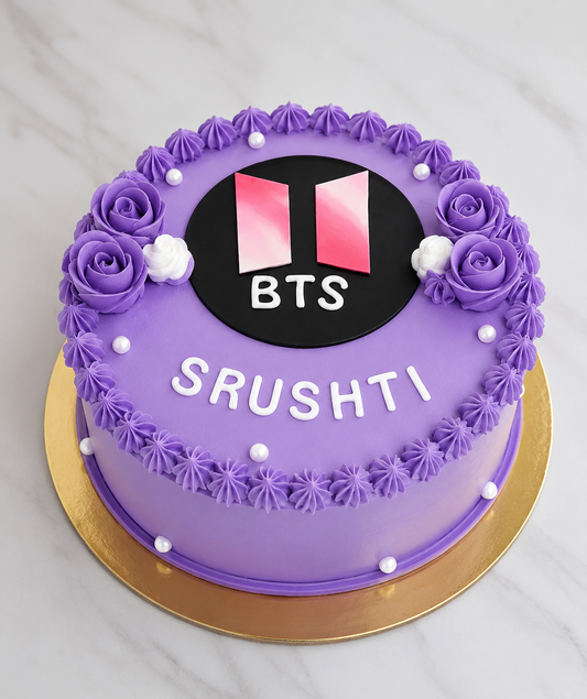 BTS Theme Cake