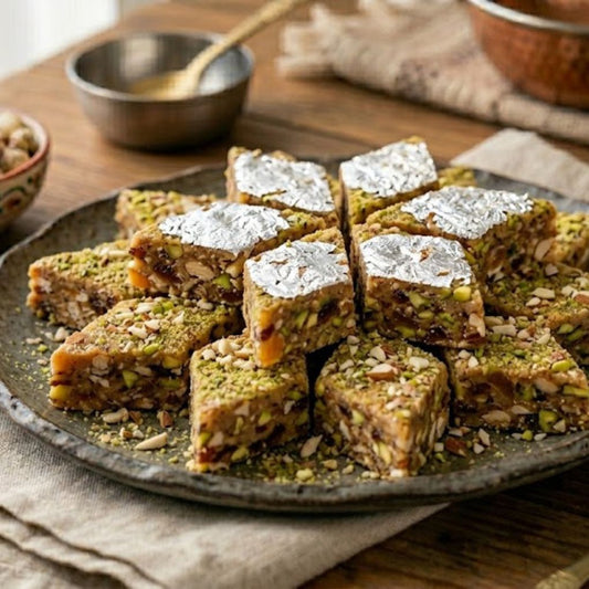 Badam Dry Fruit Burfi