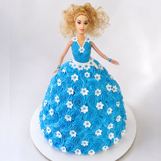 Barbie Doll cake 2