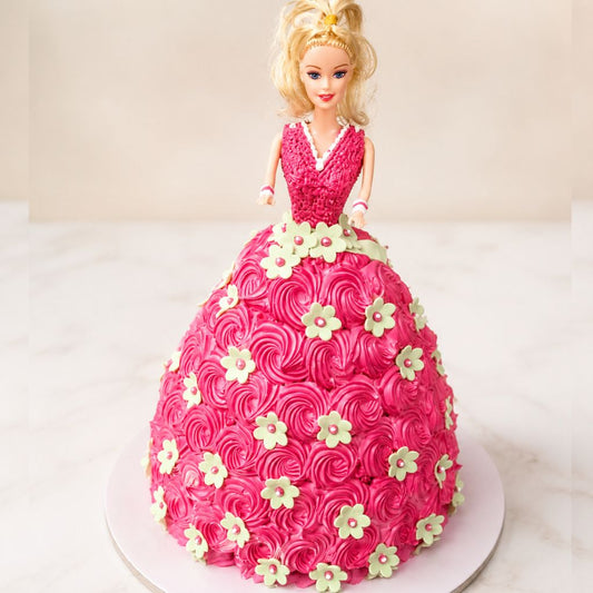 Barbie Doll cake