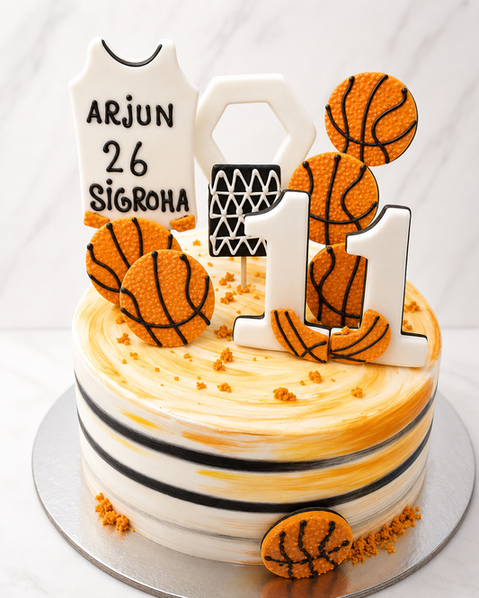 Basketball Jersey Cake