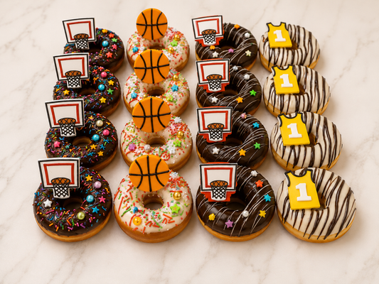 Basketball Theme Designer Donuts