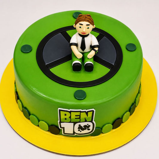 Ben 10 Theme Designer Cake