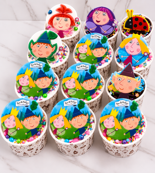 Ben & Holly Theme Dessert Cups