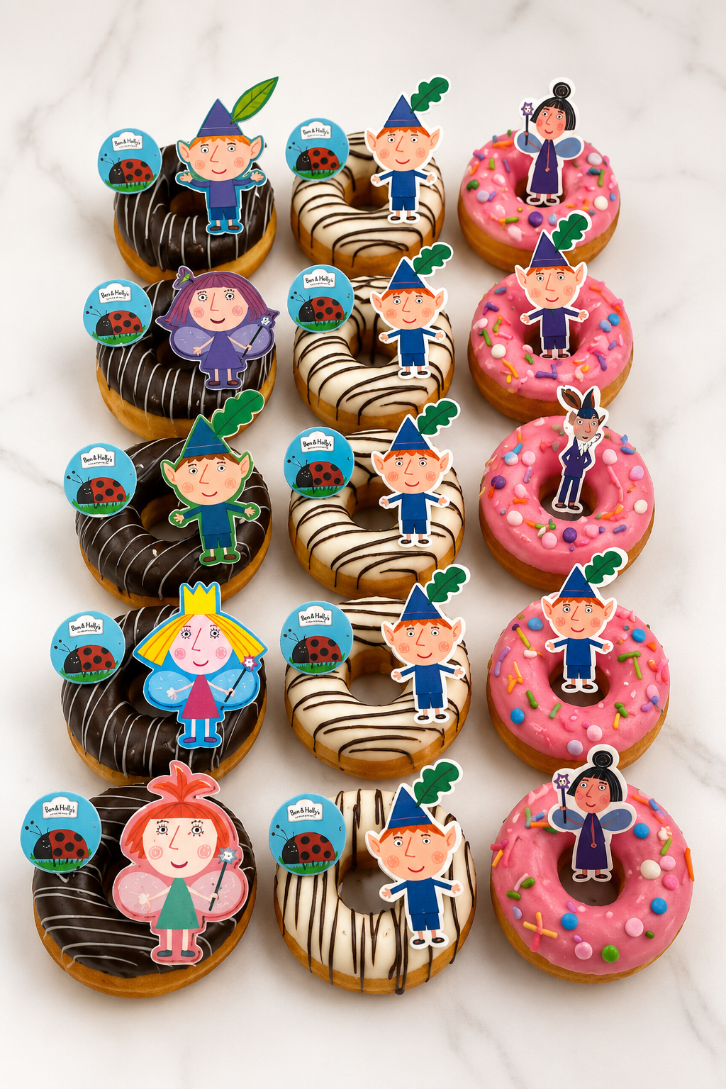 Ben & Holly Theme Donuts Box