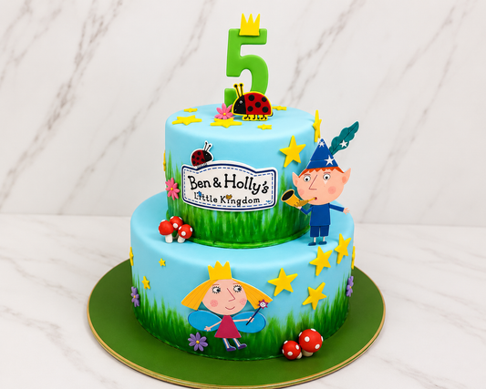 Ben & Holly_s Little Kingdom Theme Cake