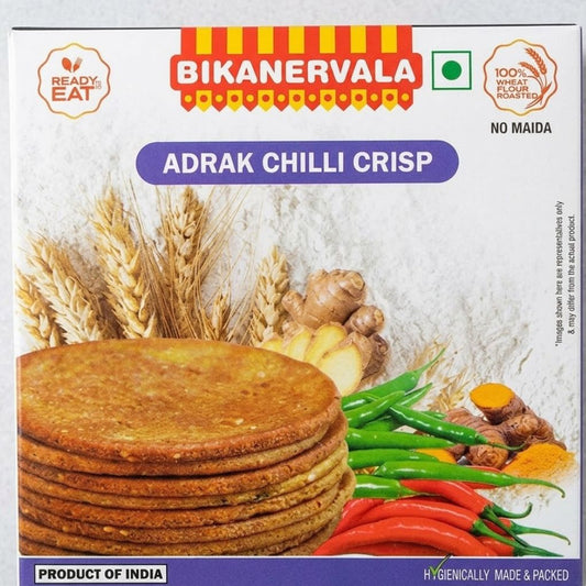 Bhakri Adrak-Chilli
