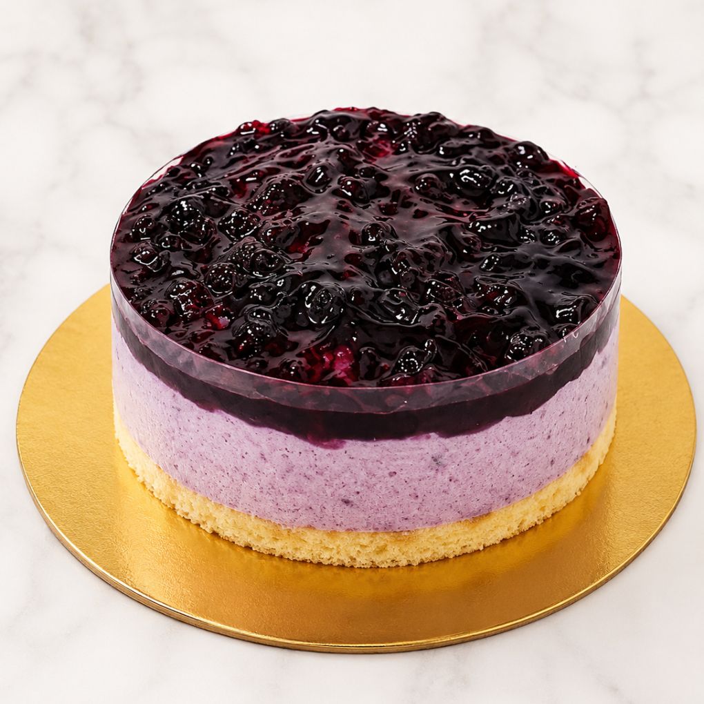 Blueberry Mousse Cheesecake