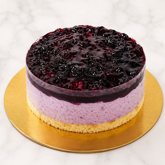 Blueberry Mousse Cheesecake