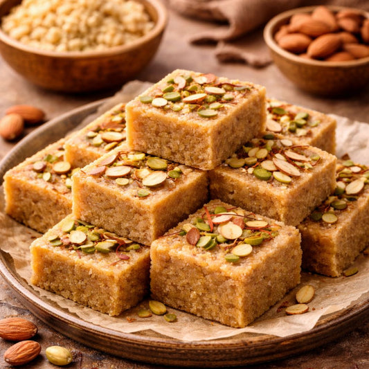 Brown Khoya Burfi