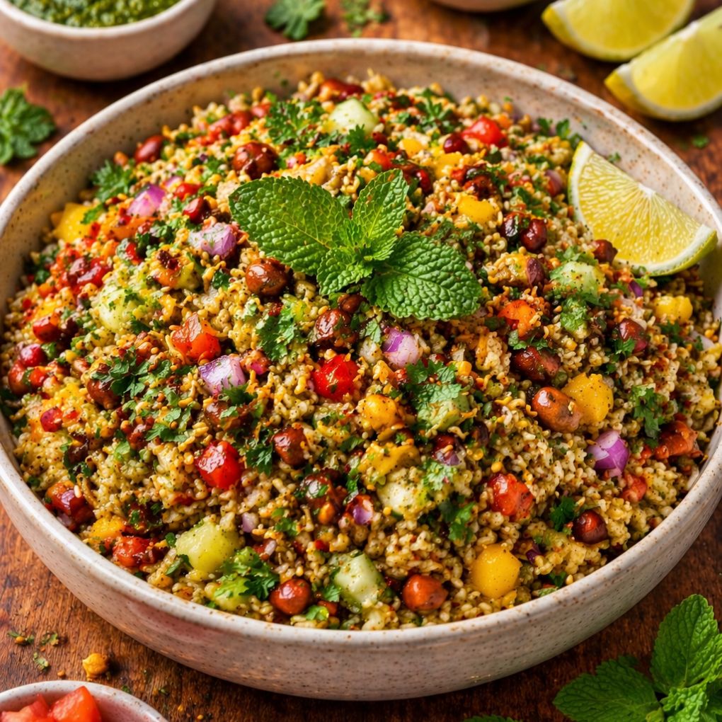 Brown Rice Mixture Pudina