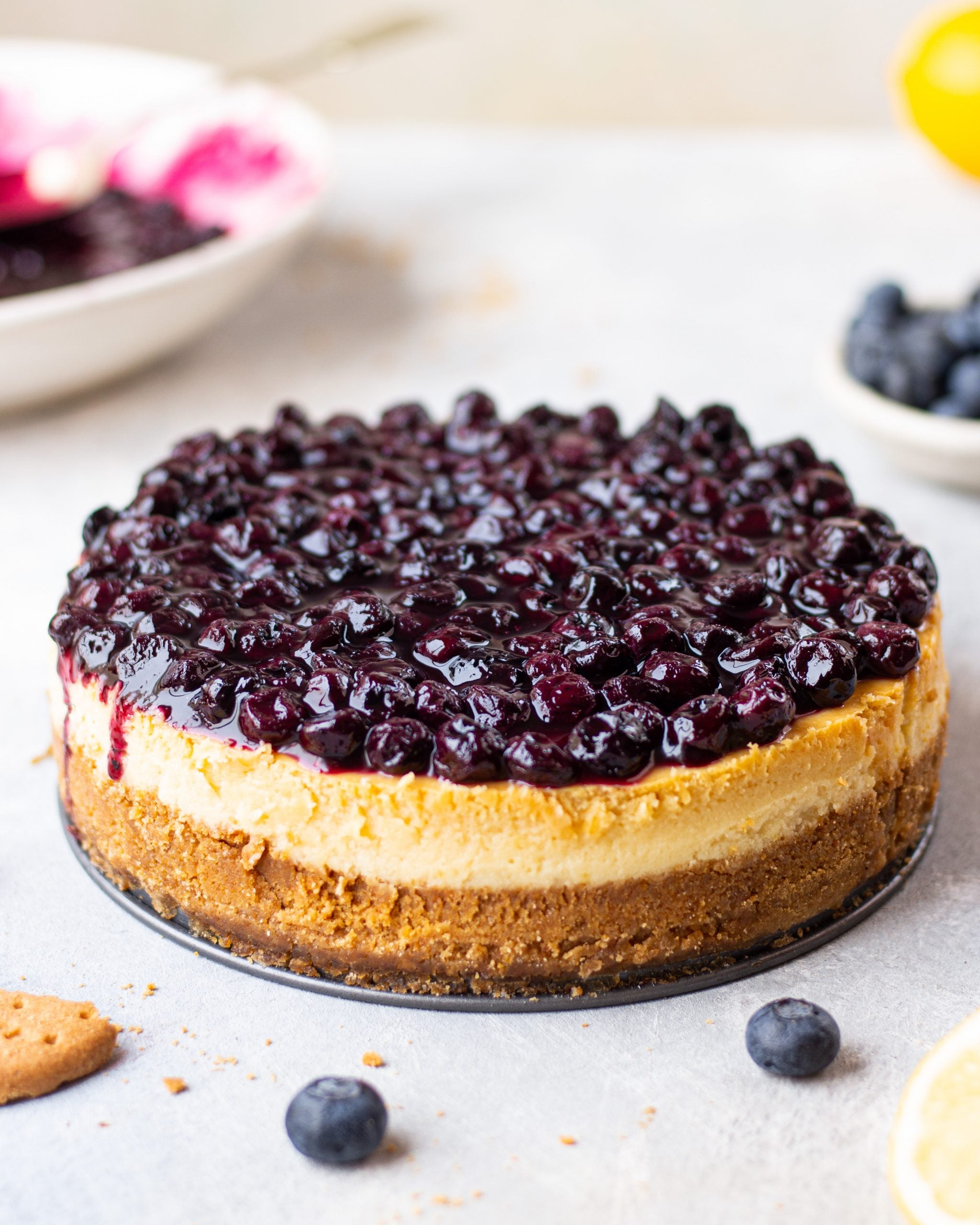 Cake Blueberry Cheesecake