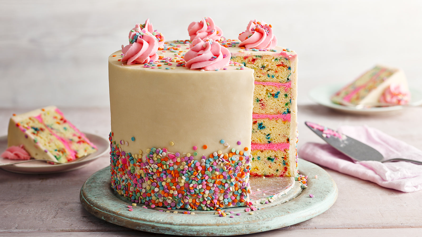 Cake Rainbow Confetti