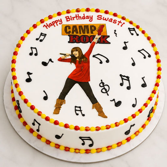 Camp Rock Birthday Cake