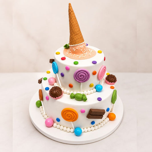 Candy Theme Cake