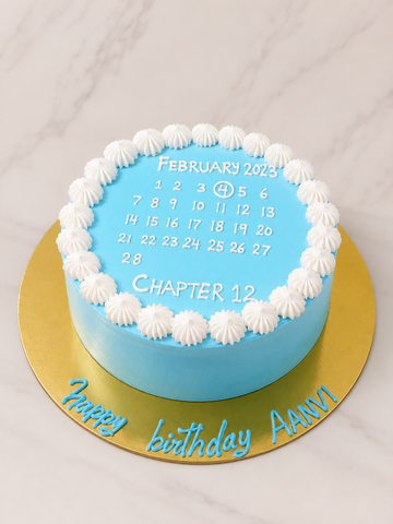 Chapter 12 Calendar Birthday Cake