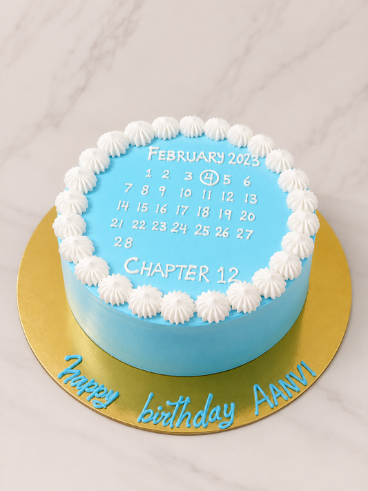 Chapter 12 Calendar Birthday Cake