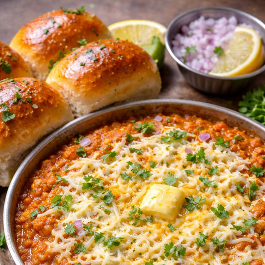 Cheese Pao Bhaji