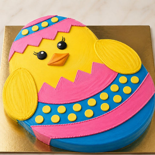 Chick Easter Theme Cake