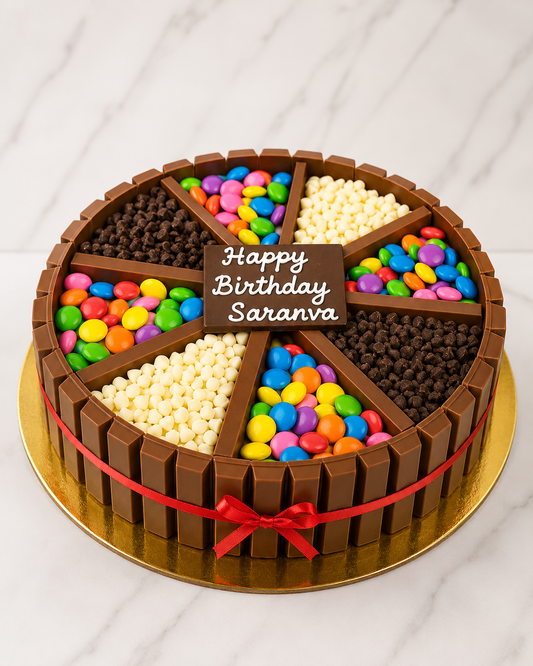 Chocolate Candy Celebration Cake