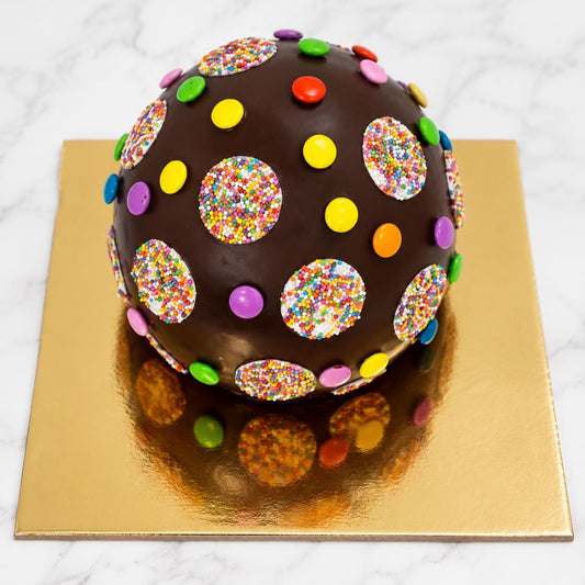 Chocolate Candy Dome Cake
