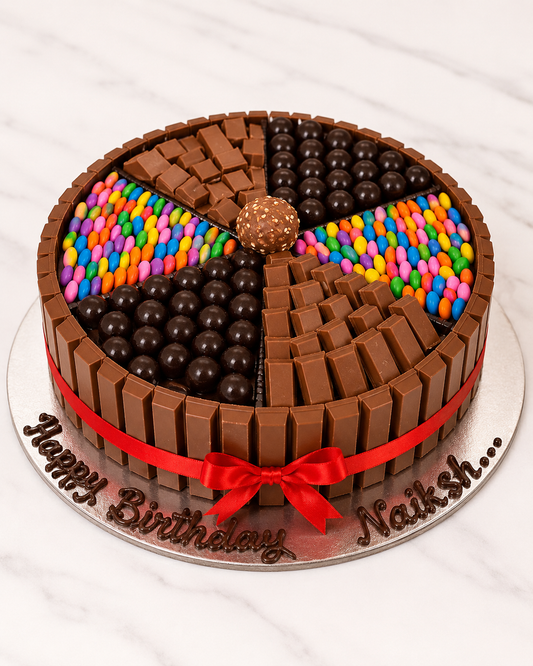 Chocolate Candy Explosion Cake