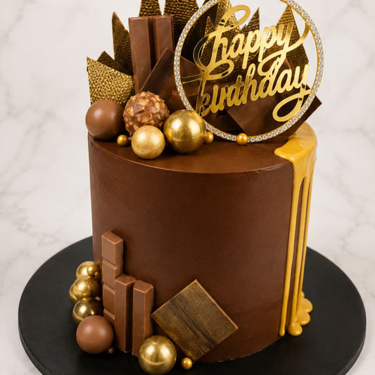 Chocolate Luxury Birthday Cake