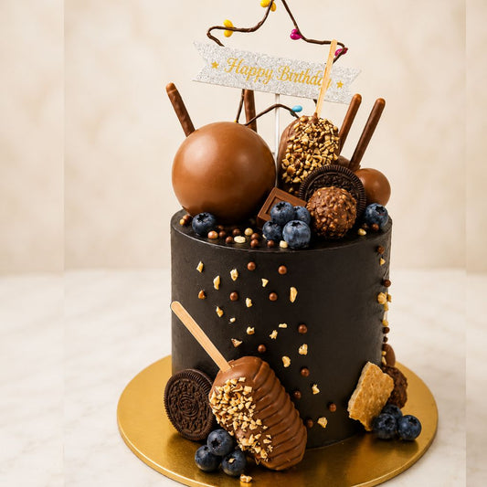 Chocolate Luxury Birthday Cake 2