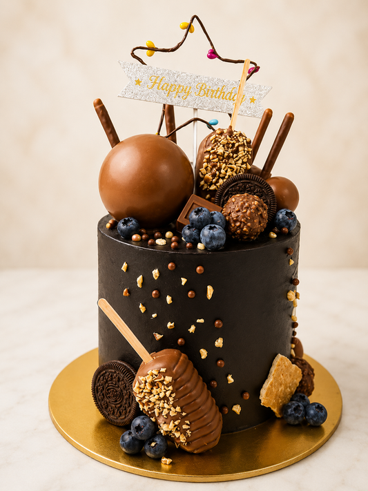 Chocolate Luxury Birthday Cake