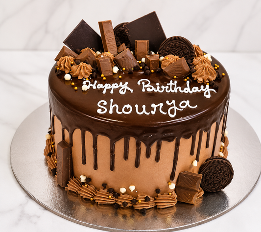 Chocolate Overload Drip Cake