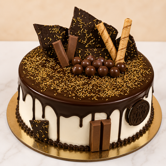 Chocolate Overload Drip Cake