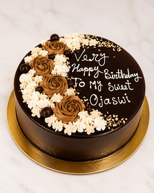 Chocolate Truffle Birthday Cake