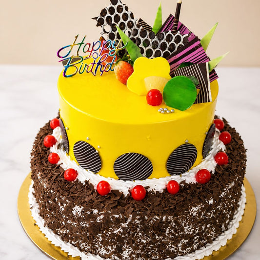 Chocolate Truffle Designer Birthday Cake