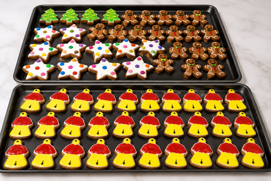 Christmas Assorted Royal Iced Cookies