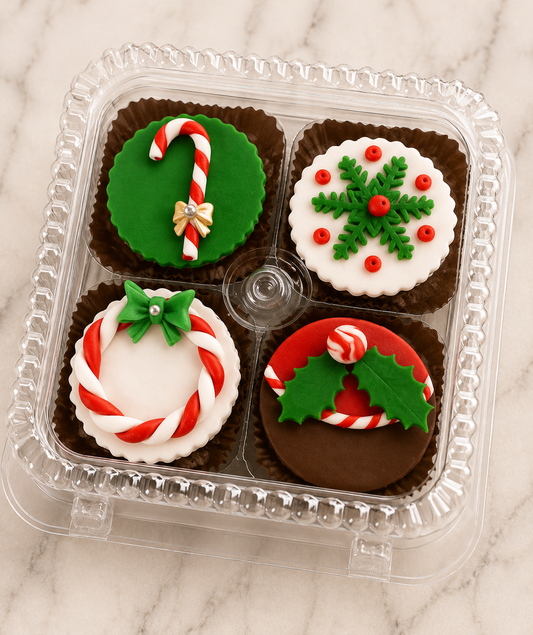 Christmas Fondant Cookies