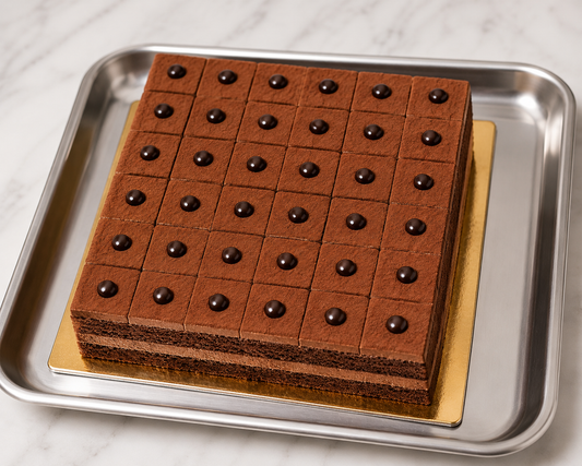 Classic Chocolate Pastry Slab Cake