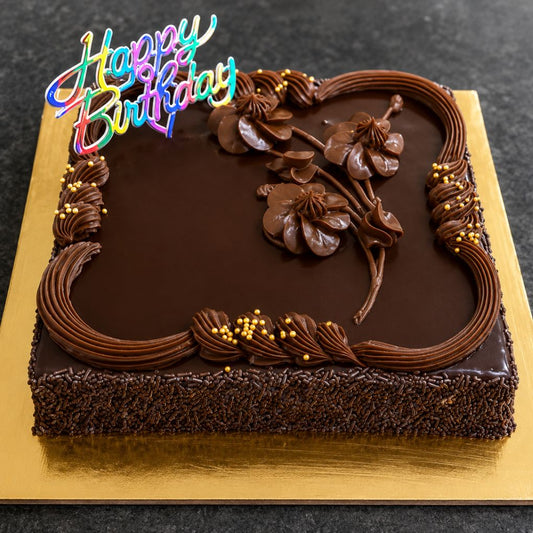 Classic Chocolate Truffle Celebration Cake