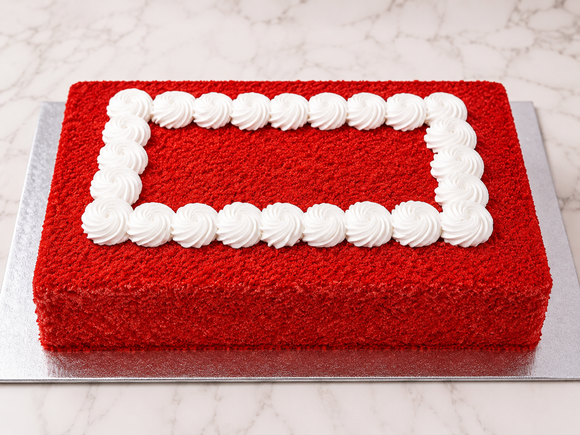 Classic Red Velvet Celebration Cake