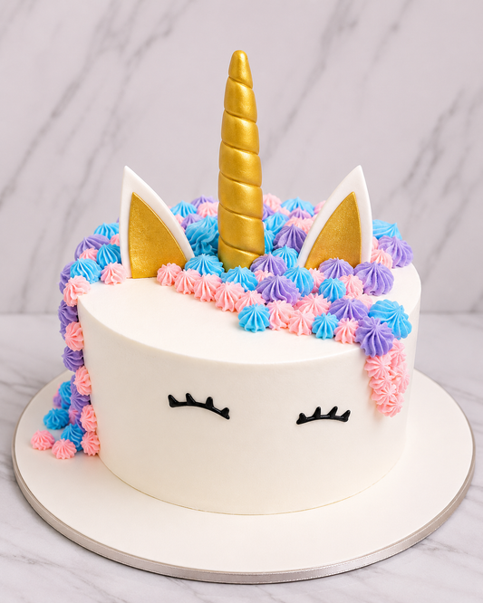 Classic Unicorn Fantasy Cake