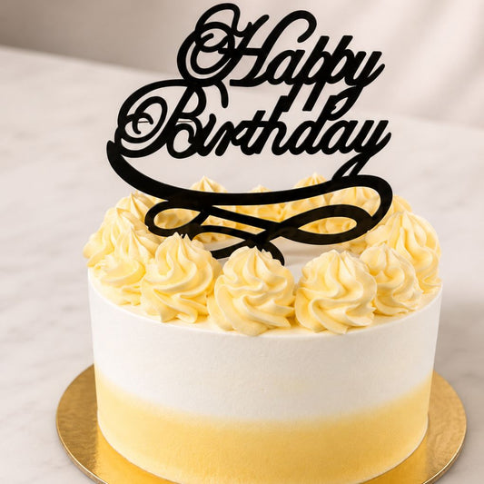 Classic Vanilla Celebration birthday Cake