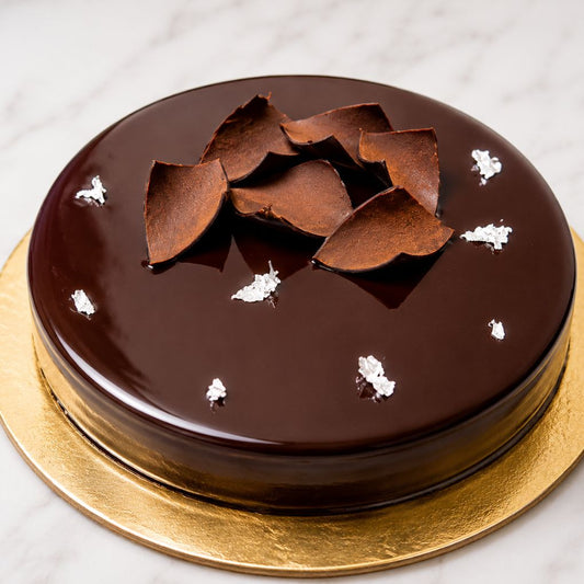 Yellow Butterfly Tier Cake