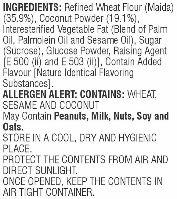 Baked Del Coconut Cookies